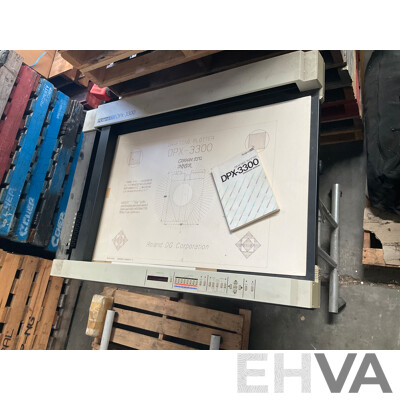 Roland Flatbed Pen Plotter