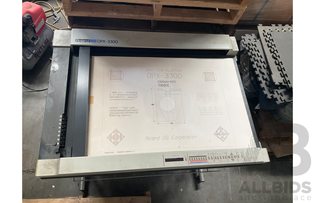 Roland Flatbed Pen Plotter