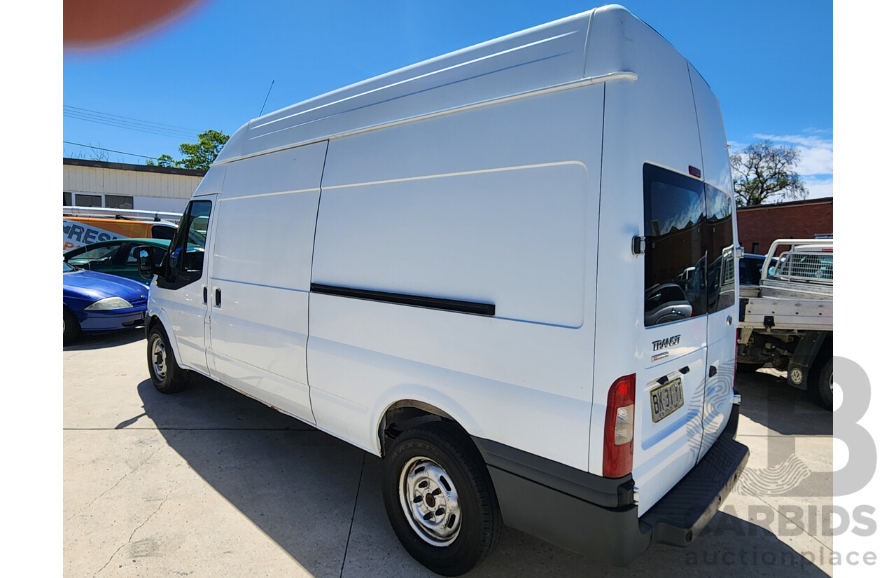 5/2011 Ford Transit HIGH (lwb) VM MY08 Van White 2.4L