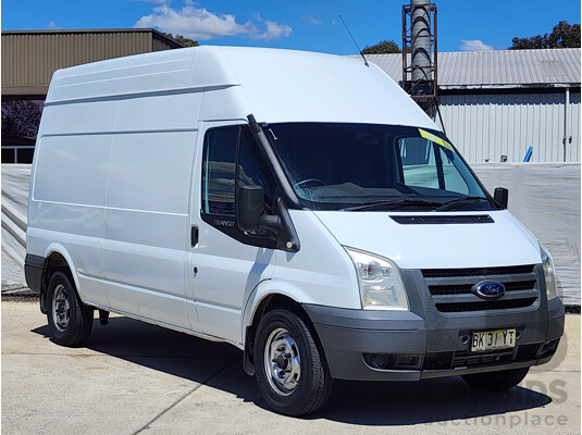 5/2011 Ford Transit HIGH (lwb) VM MY08 Van White 2.4L