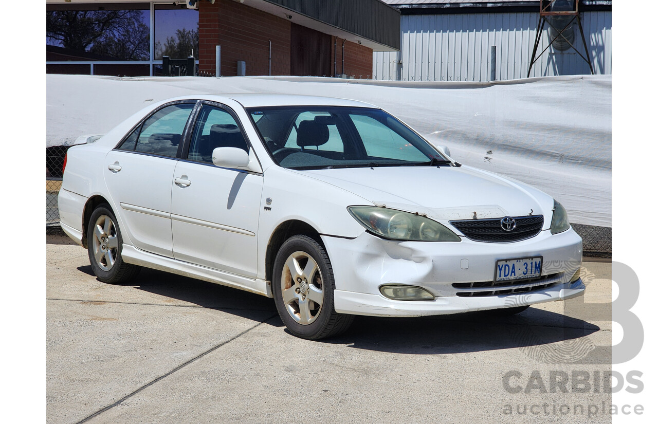 11/2003 Toyota Camry Altise ACV36R 4d Sedan White 2.4L