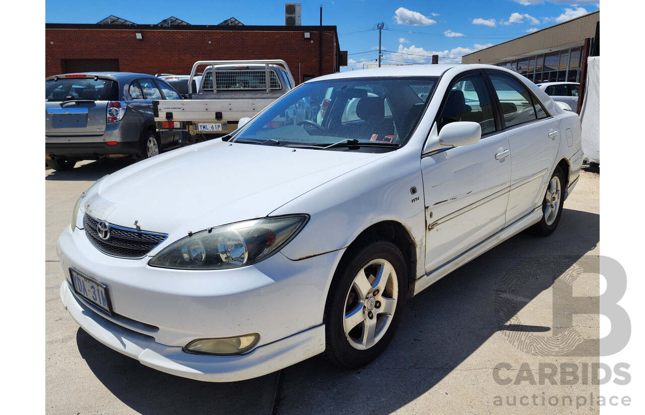 11/2003 Toyota Camry Altise ACV36R 4d Sedan White 2.4L