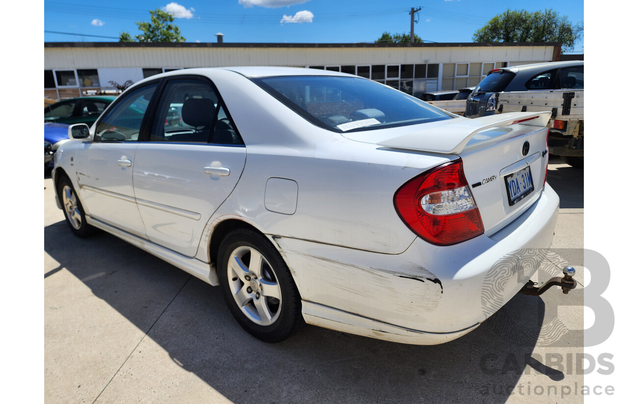 11/2003 Toyota Camry Altise ACV36R 4d Sedan White 2.4L