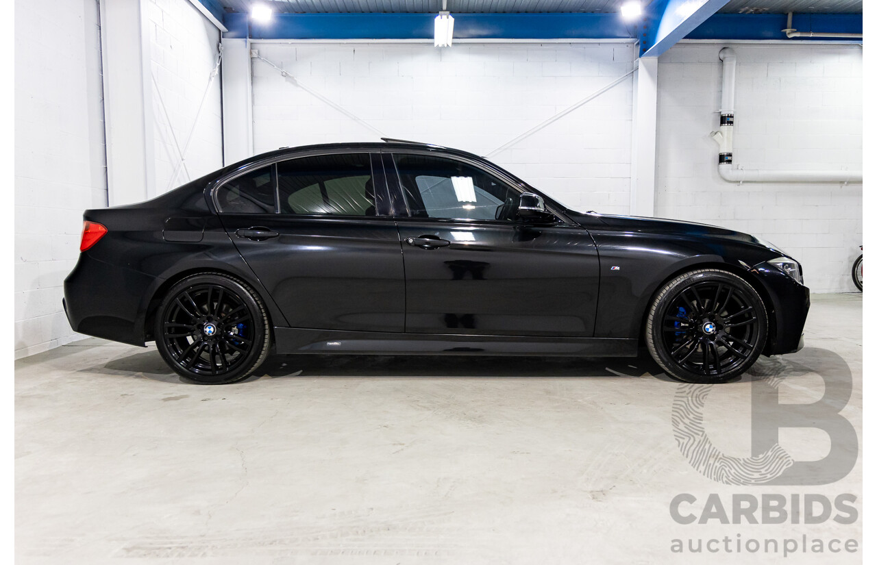 6/2014 BMW 320d M Sport F30 MY14.5 4d Sedan Black Sapphire Metallic Turbo Diesel 2.0L