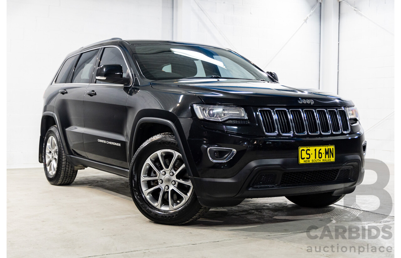 1/2014 Jeep Grand Cherokee Laredo (4x4) WK MY14 4d Wagon Brilliant Black Pearl Turbo Diesel 3.0L