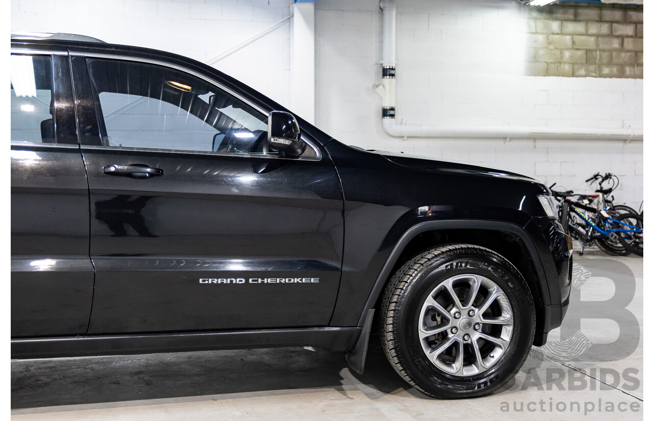 1/2014 Jeep Grand Cherokee Laredo (4x4) WK MY14 4d Wagon Brilliant Black Pearl Turbo Diesel 3.0L