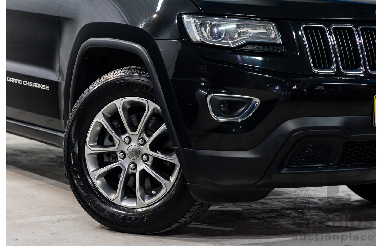 1/2014 Jeep Grand Cherokee Laredo (4x4) WK MY14 4d Wagon Brilliant Black Pearl Turbo Diesel 3.0L