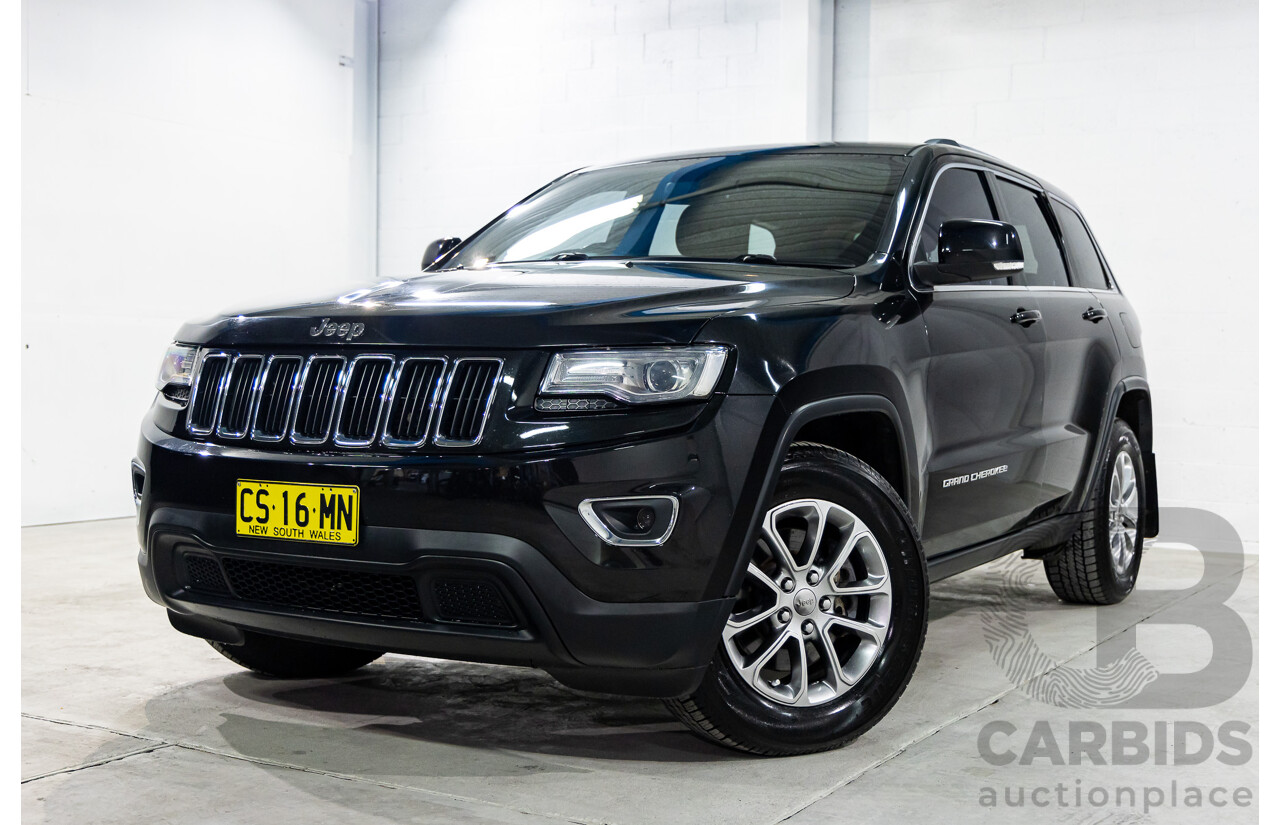 1/2014 Jeep Grand Cherokee Laredo (4x4) WK MY14 4d Wagon Brilliant Black Pearl Turbo Diesel 3.0L