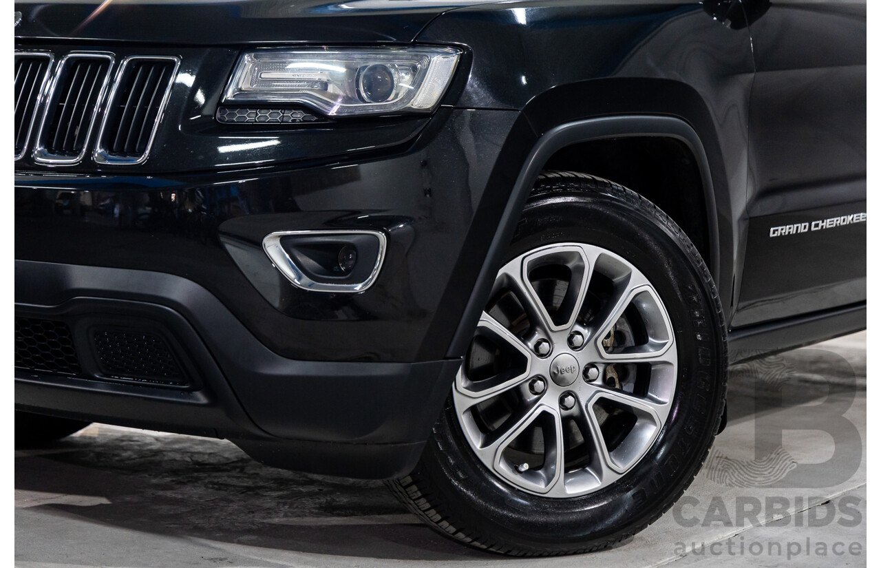 1/2014 Jeep Grand Cherokee Laredo (4x4) WK MY14 4d Wagon Brilliant Black Pearl Turbo Diesel 3.0L