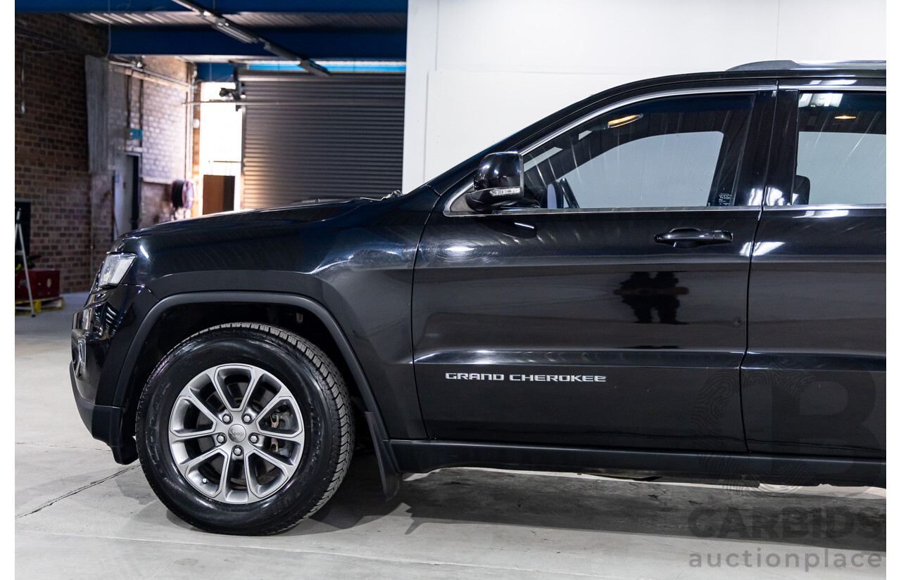 1/2014 Jeep Grand Cherokee Laredo (4x4) WK MY14 4d Wagon Brilliant Black Pearl Turbo Diesel 3.0L