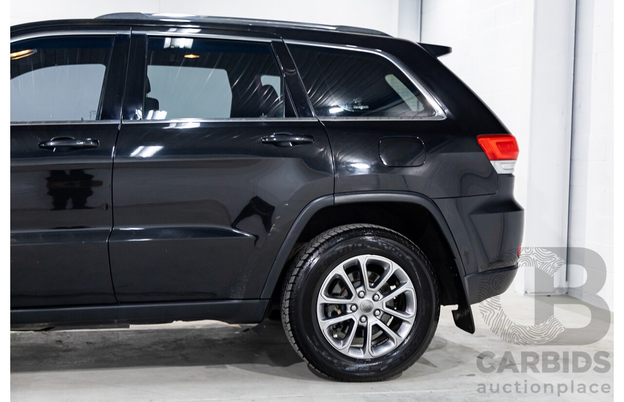 1/2014 Jeep Grand Cherokee Laredo (4x4) WK MY14 4d Wagon Brilliant Black Pearl Turbo Diesel 3.0L