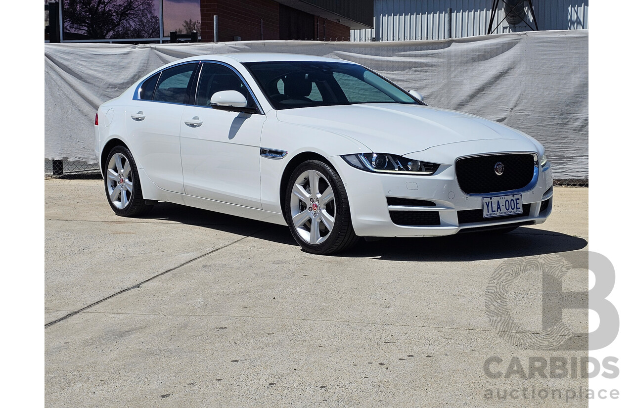 01/2016 Jaguar XE 20T PRESTIGE RWD  4D Sedan White 2.0L