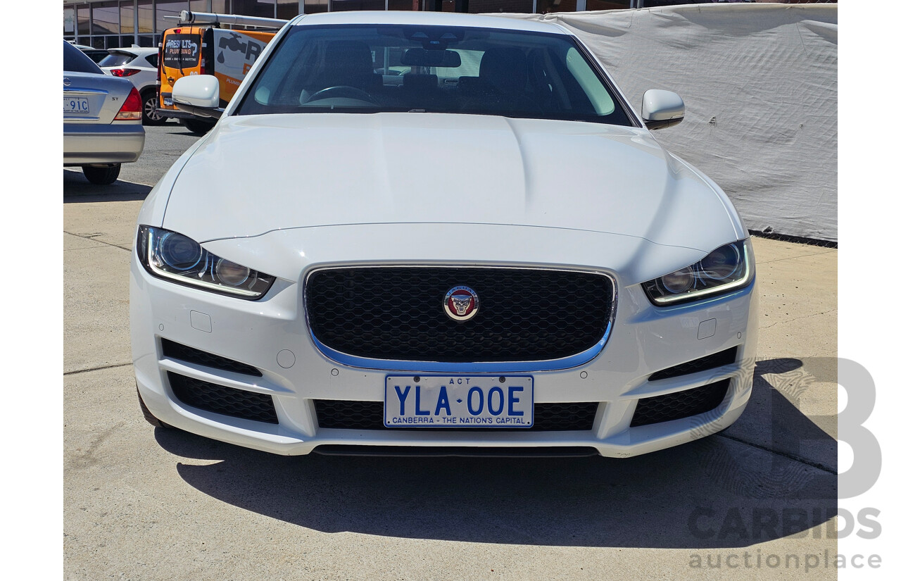 01/2016 Jaguar XE 20T PRESTIGE RWD  4D Sedan White 2.0L