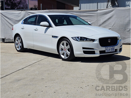 01/2016 Jaguar XE 20T PRESTIGE RWD  4D Sedan White 2.0L