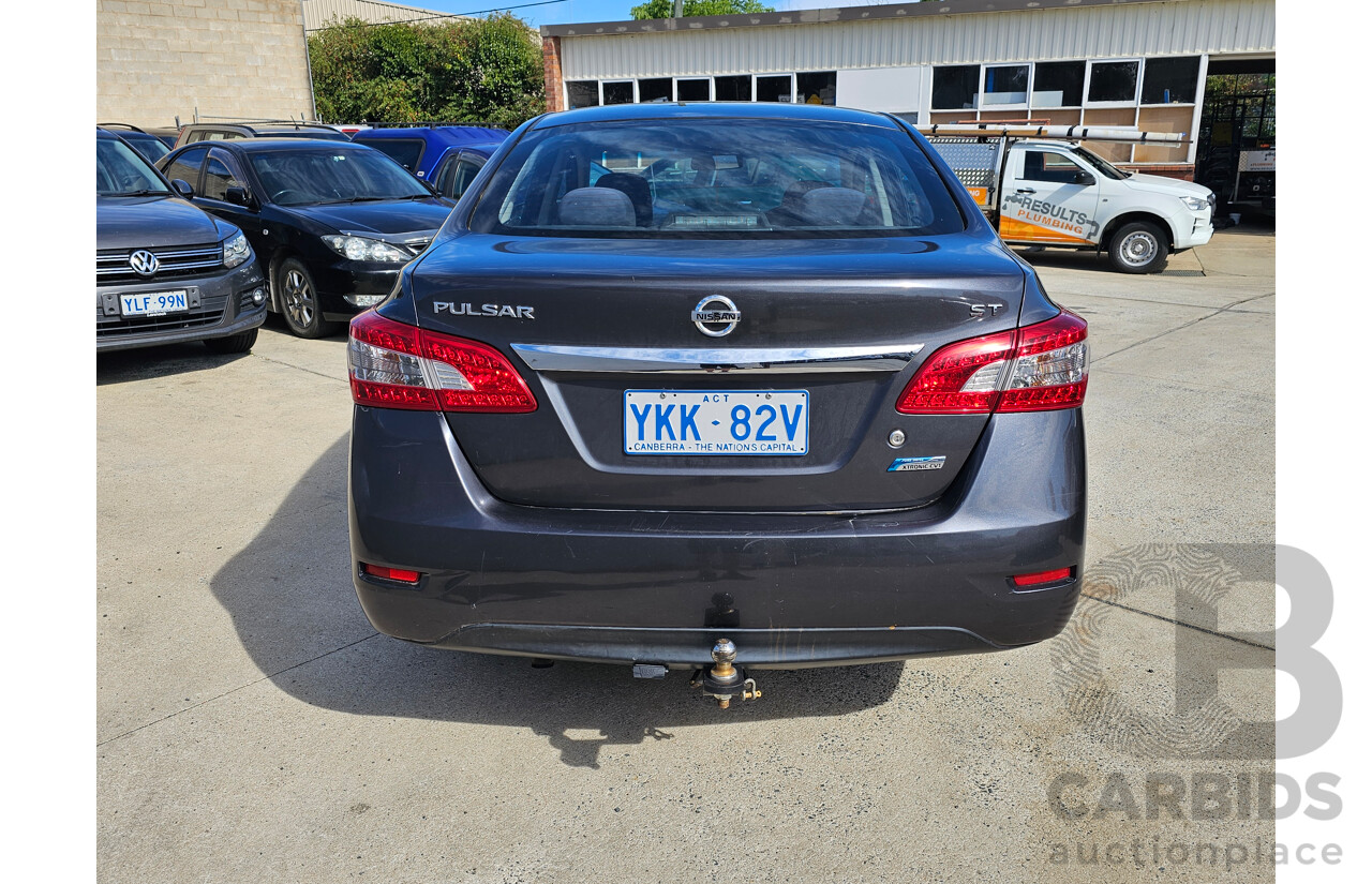 5/2013 Nissan Pulsar ST B17 4d Sedan Grey 1.8L