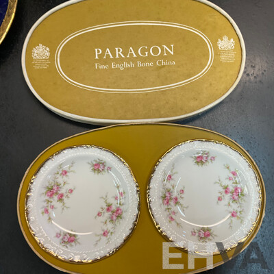 Collection of Vintage Plates/Cups/Jugs and More Included PARAGON, ROYAL WORCESTER