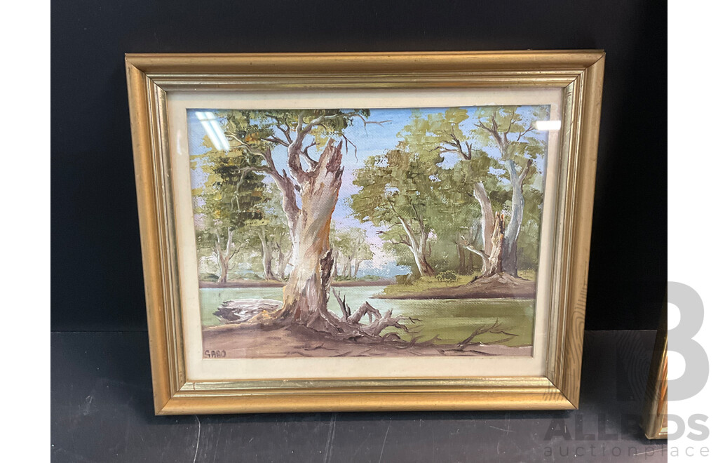 Assorted Landscape Artworks - by Philip Gray,  Pro Hart, Owen Wexler, J. Kucsak & Shirley E. Booth