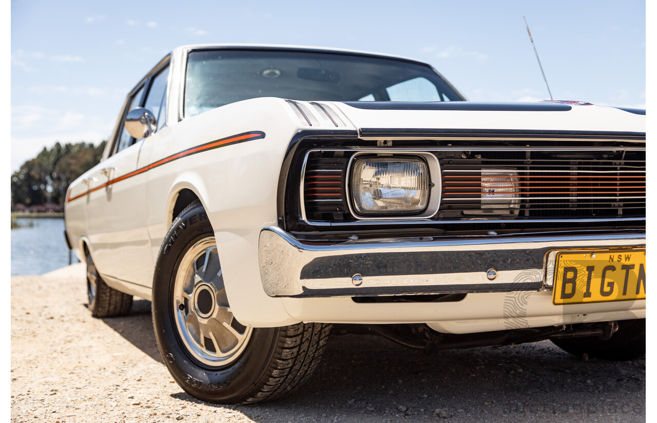 08/1970 Valiant VG Pacer E34 Bathurst Big Tank (Track Pack) 4d Sedan White 245ci Hemi 4.0L