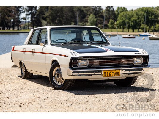 08/1970 Valiant VG Pacer E34 Bathurst Big Tank (Track Pack) 4d Sedan White 245ci Hemi 4.0L