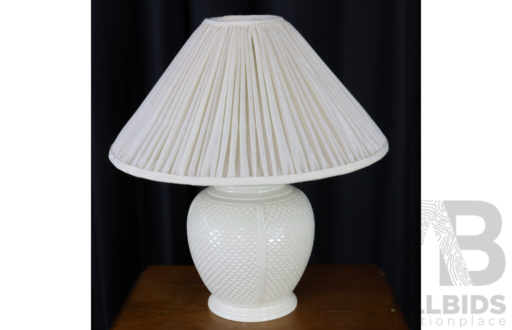 Glazed Ceramic Table Lamp