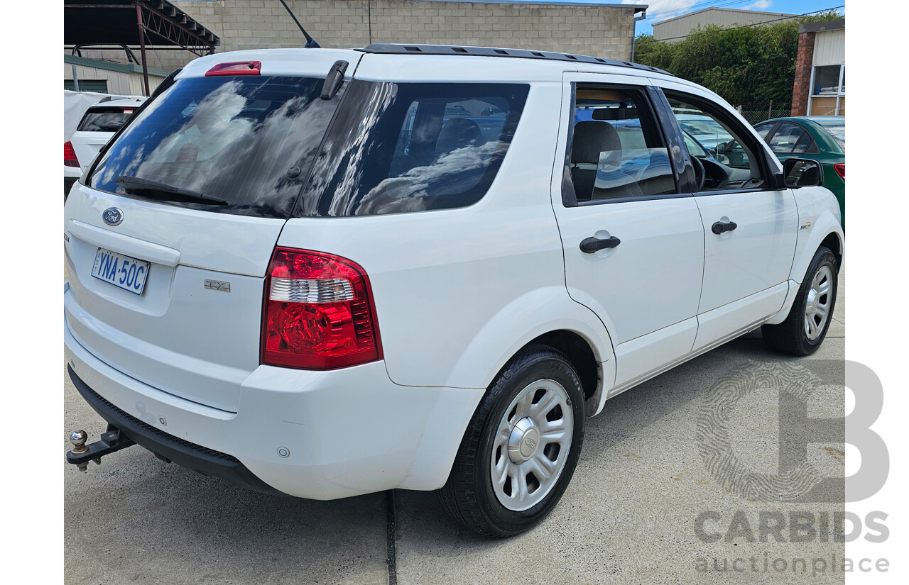 6/2007 Ford Territory TX (4x4) SY 4d Wagon White 4.0L