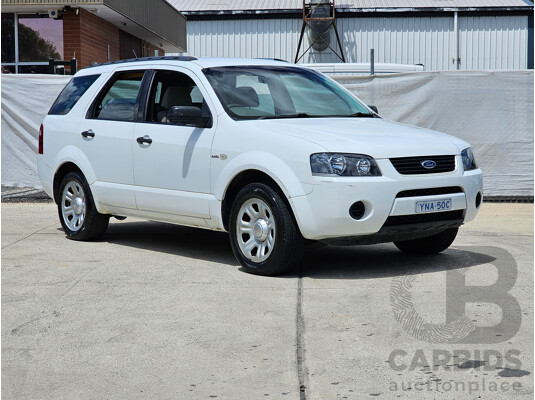 6/2007 Ford Territory TX (4x4) SY 4d Wagon White 4.0L