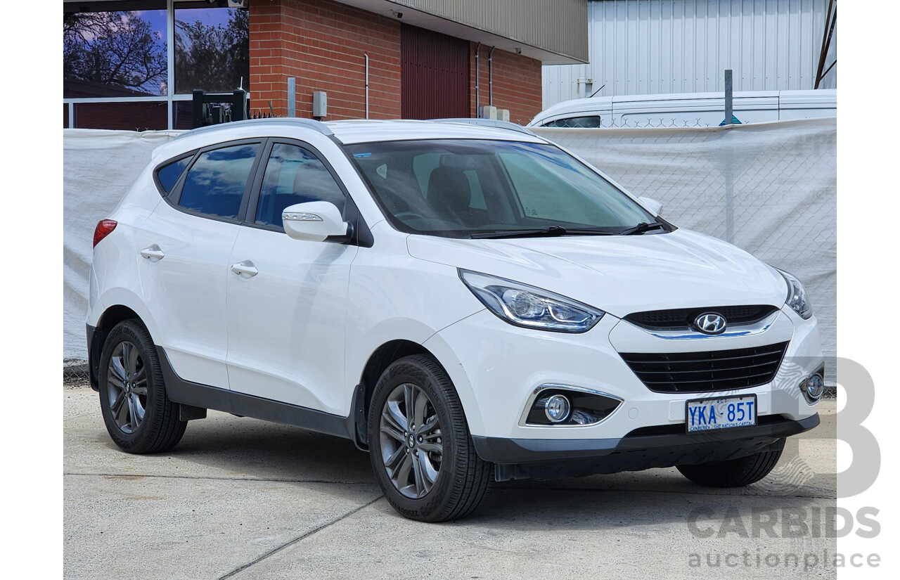 6/2014 Hyundai Ix35 Trophy (fwd) LM SERIES II 4d Wagon White 2.0L