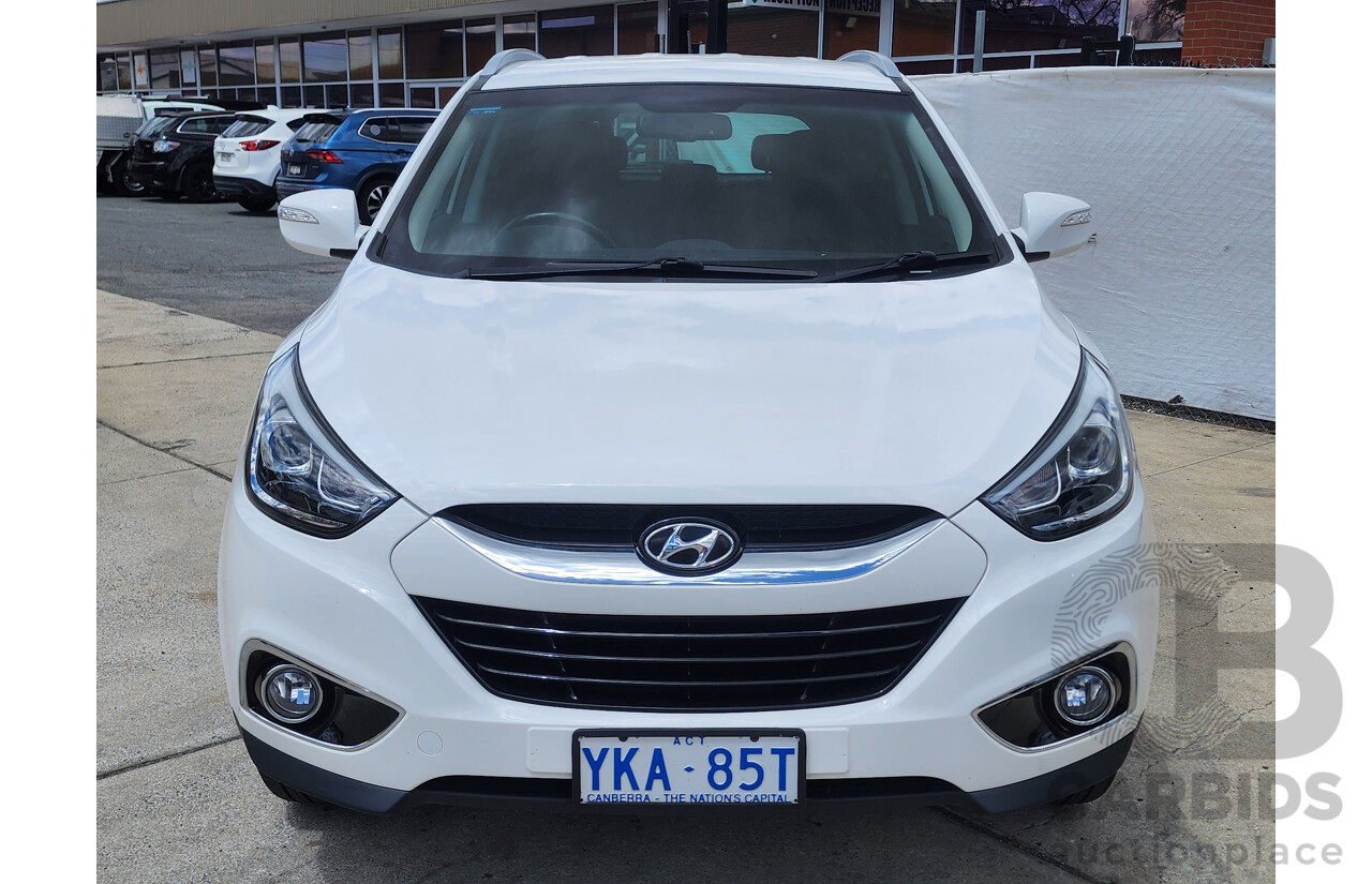 6/2014 Hyundai Ix35 Trophy (fwd) LM SERIES II 4d Wagon White 2.0L