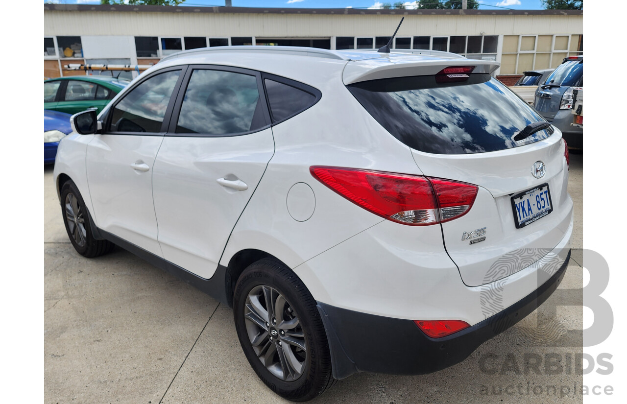 6/2014 Hyundai Ix35 Trophy (fwd) LM SERIES II 4d Wagon White 2.0L