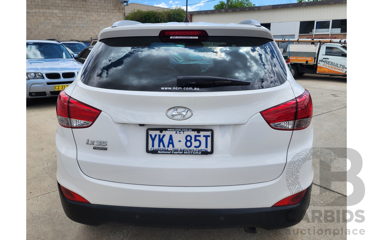 6/2014 Hyundai Ix35 Trophy (fwd) LM SERIES II 4d Wagon White 2.0L