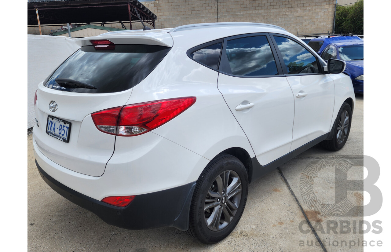 6/2014 Hyundai Ix35 Trophy (fwd) LM SERIES II 4d Wagon White 2.0L