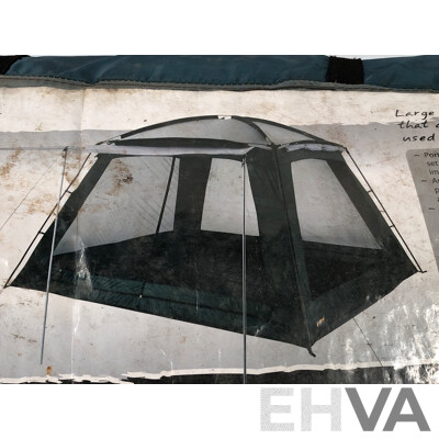 Hinterland Six Person Instant Tent and  Coleman Screen Dome Combo