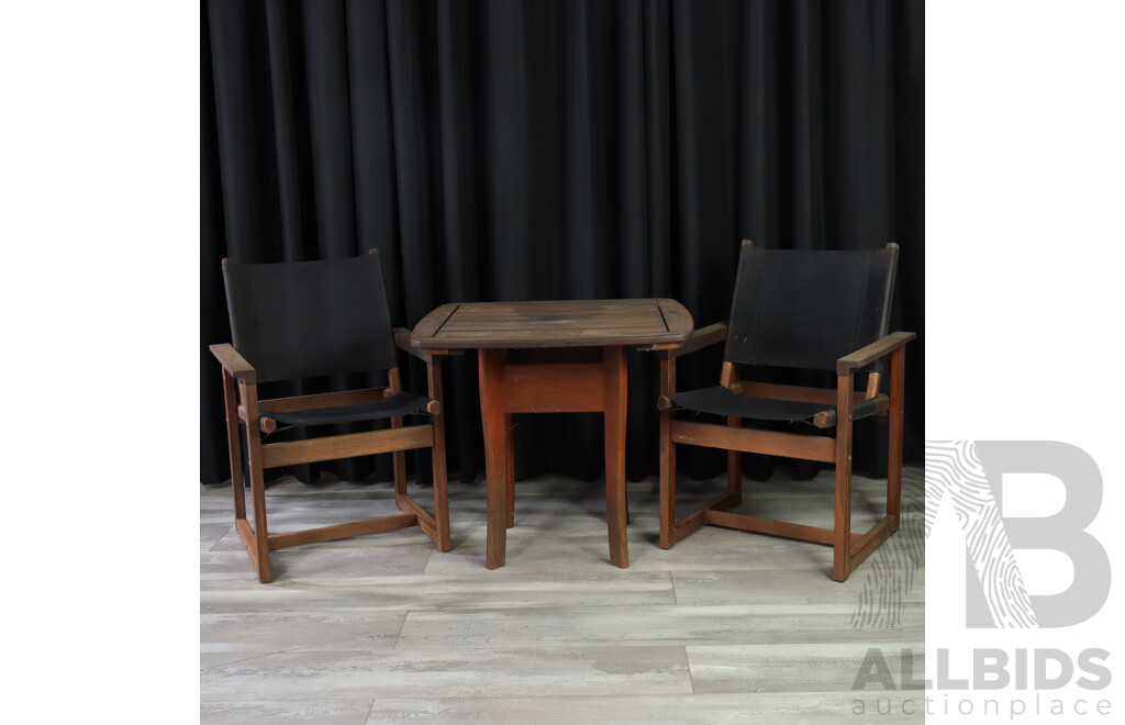 Jarrah Outdoor Three Piece Suite