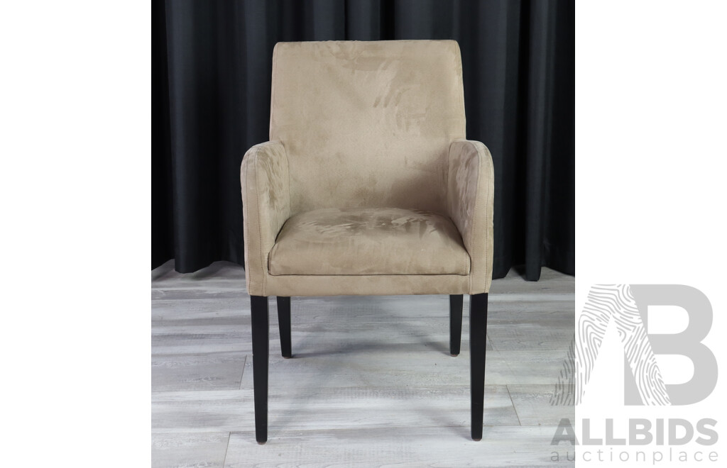 Modern Upholstered Carver