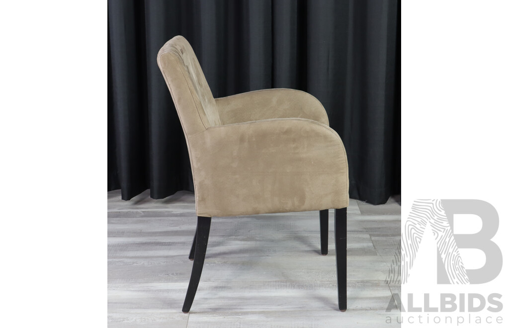 Modern Upholstered Carver