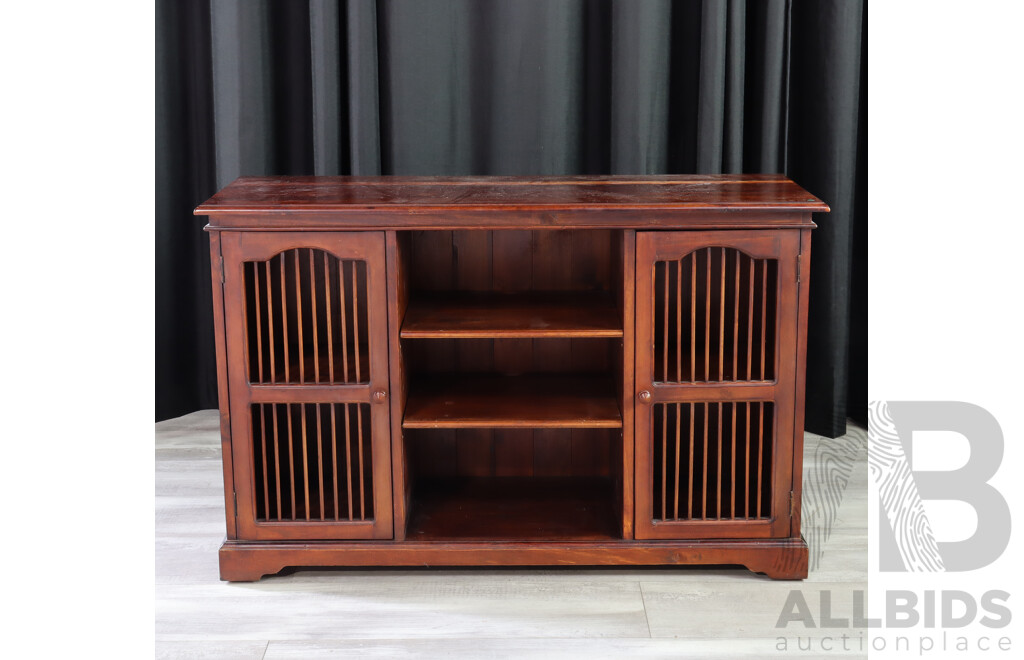 Indonesian Mahogany Sideboard