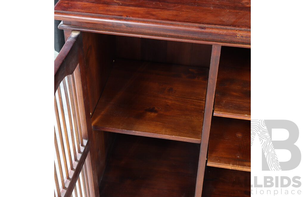 Indonesian Mahogany Sideboard