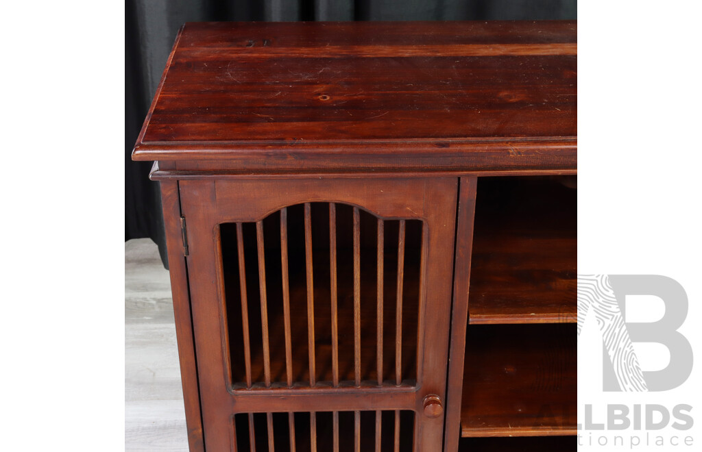 Indonesian Mahogany Sideboard