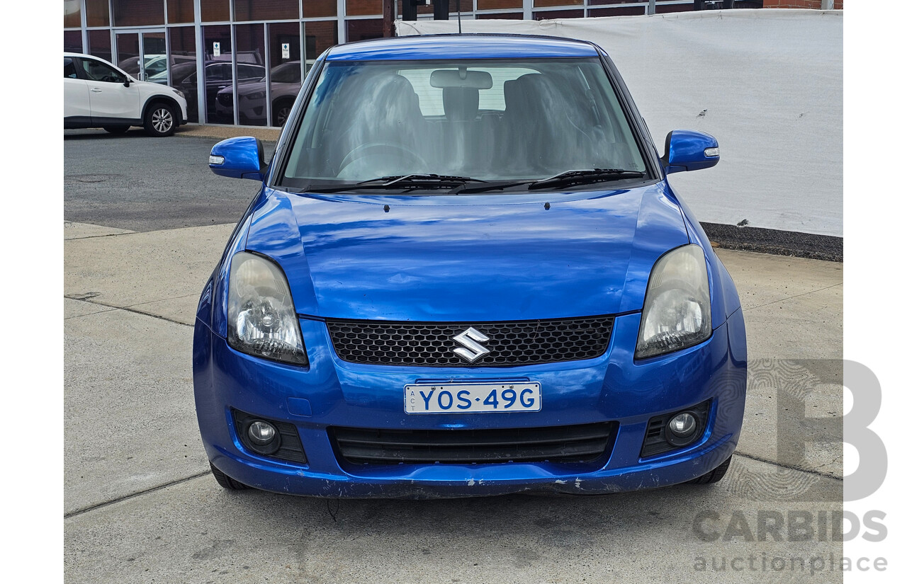 10/2010 Suzuki Swift RE.4 EZ MY07 UPDATE 5d Hatchback Blue 1.5L