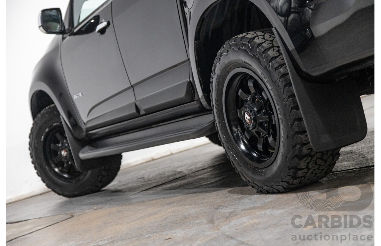 7/2014 Holden Colorado LTZ (4x4) RG MY14 4d Dual Cab Black Sapphire Metallic Turbo Diesel 2.8L