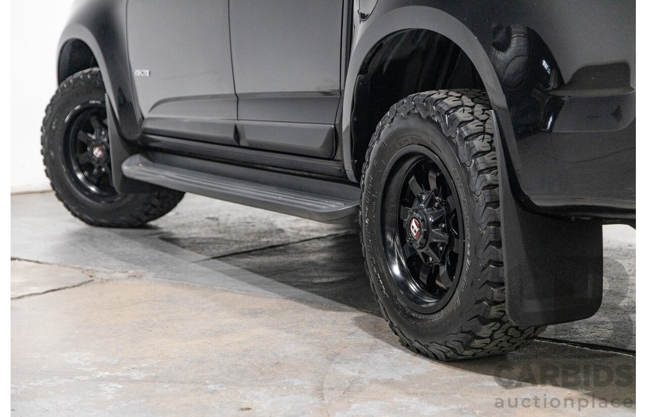 7/2014 Holden Colorado LTZ (4x4) RG MY14 4d Dual Cab Black Sapphire Metallic Turbo Diesel 2.8L