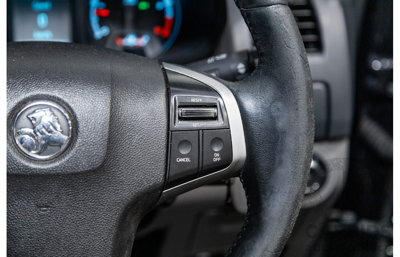 7/2014 Holden Colorado LTZ (4x4) RG MY14 4d Dual Cab Black Sapphire Metallic Turbo Diesel 2.8L