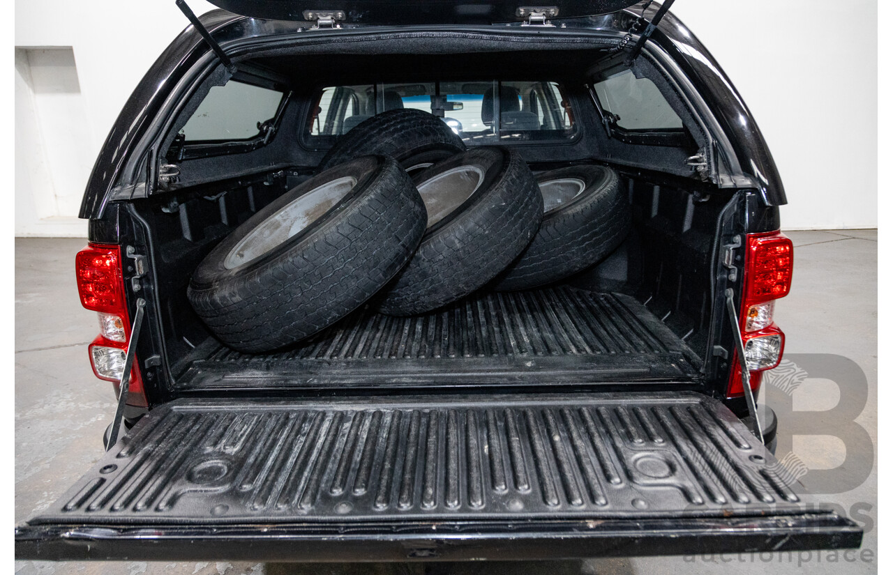 7/2014 Holden Colorado LTZ (4x4) RG MY14 4d Dual Cab Black Sapphire Metallic Turbo Diesel 2.8L