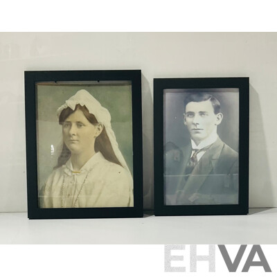 Pair of Photographic Prints in Frames