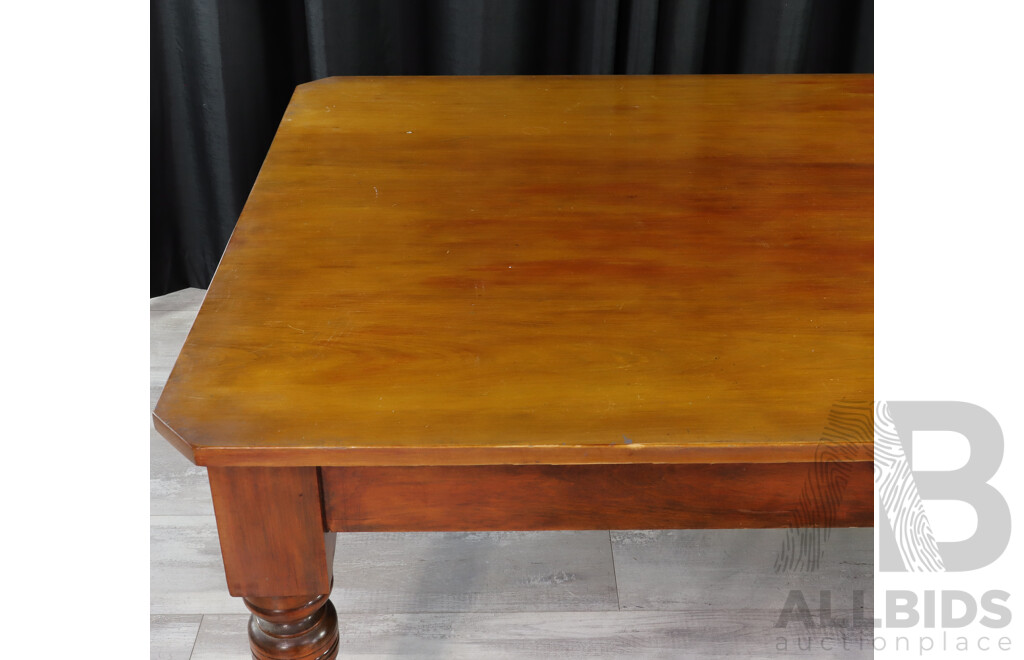 Edwardian Pine Dining Table