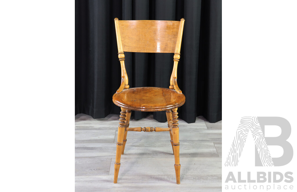 European Elm Dining Chair