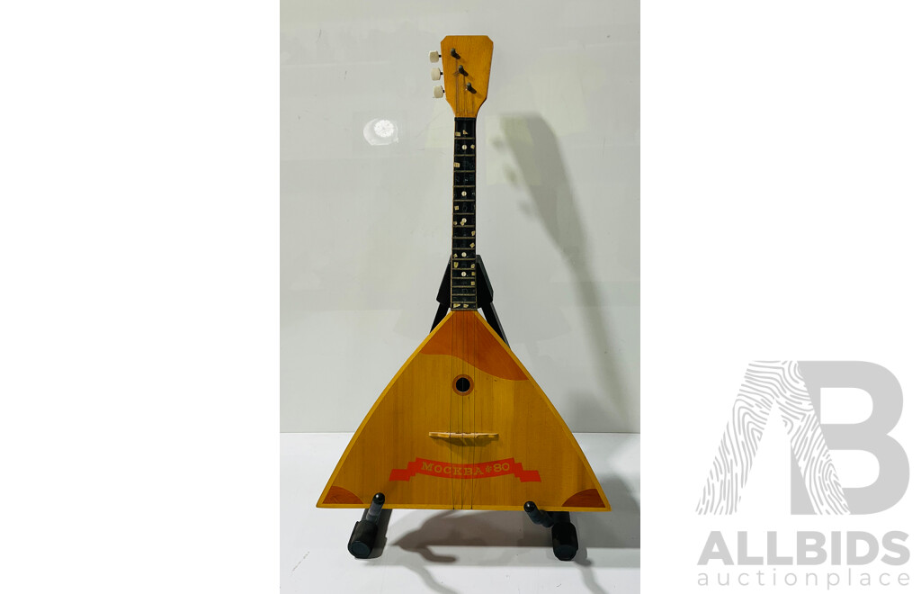 Retro Mockba 80 Moscow 1980 Olympics Balalaika