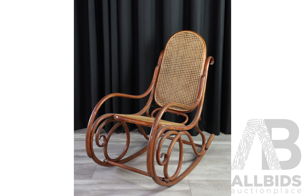 Vintage Bentwood Rocking Chair