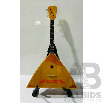 Retro Mockba 80 Moscow 1980 Olympics Balalaika