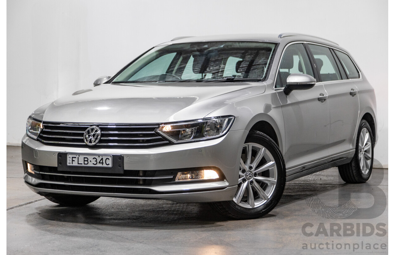 10/2015 Volkswagen Passat 132 TSI Comfortline 3C MY16 4d Wagon Tungsten Silver Metallic Turbo 1.8L